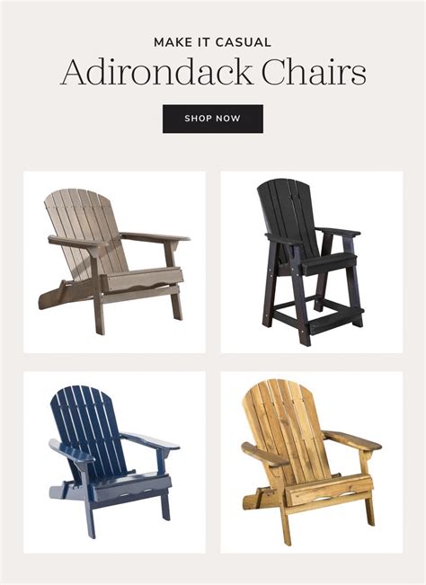 Meet the Adirondack chairs *everyone's* into → - Joss & Main