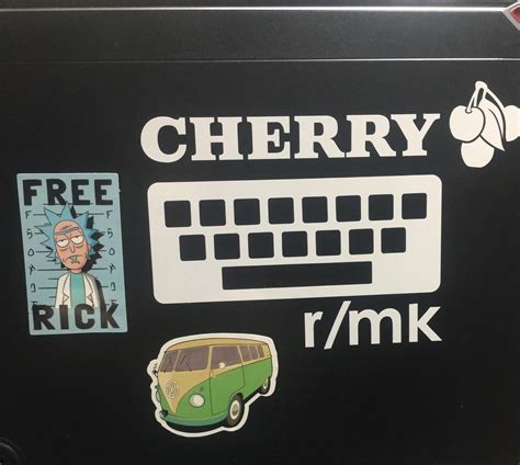 Side of my computer case. Added a couple stickers since last time. : r ...