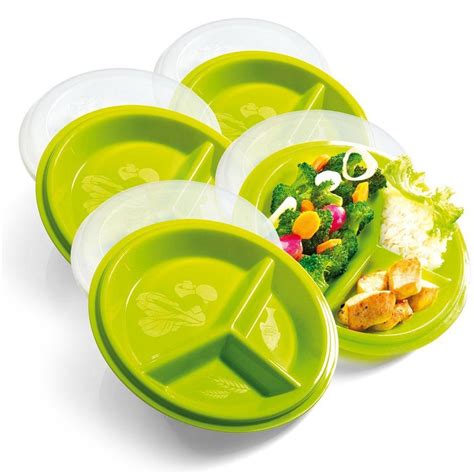 Amazon.com: Precise Portions 4-Go Healthy Portion Control Plates - Pack ...