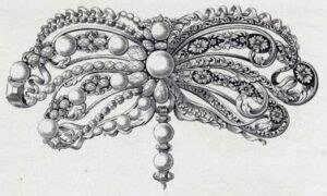 BaroquBow Brooch Design, 17th Century.e_Bow_Brooch | Antique Jewelry University