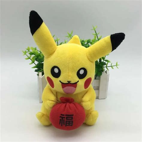 New Style Pikachu Plush Toys Halloween Cosplay Cotton Soft Stuffed ...