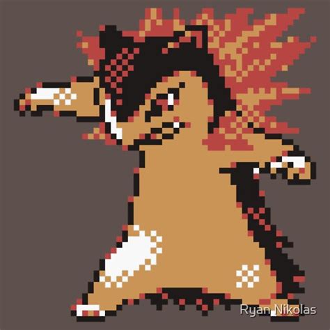 "Typhlosion Sprite " T-Shirts & Hoodies by Pepperleopard | Redbubble