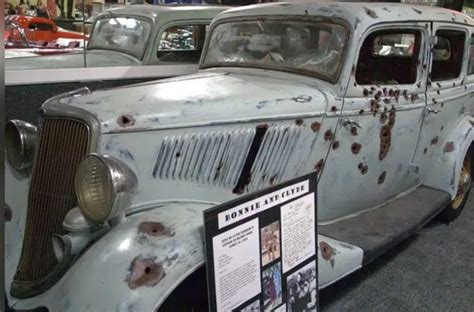 Bonnie and Clyde Ford V8 getaway car - Historic Vehicles