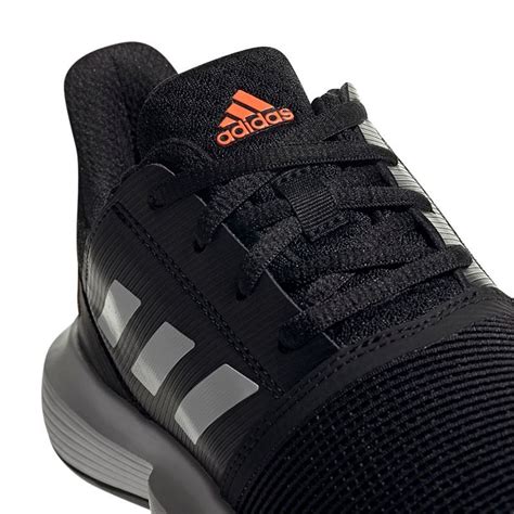 adidas Court Jam XJ Junior Tennis Shoe, Black | Midwest Sports