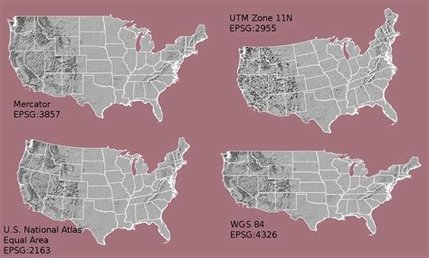 Choosing the Right Map Projection - Learning - Source: An OpenNews project