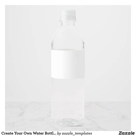 Create your own Food and Beverage Label Set | Zazzle | Custom water bottles, Custom water bottle ...
