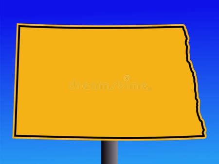 North Dakota Road Map Stock Illustrations – 159 North Dakota Road Map ...