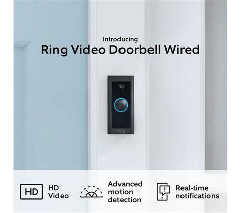 Buy RING Video Doorbell - Wired | Currys