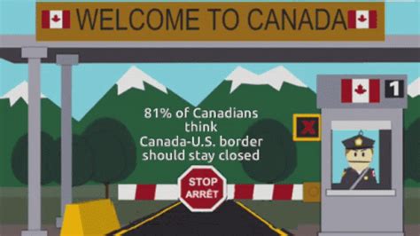 Canada Border Closed By South Park Macjbby GIF – Canada Border Closed By South Park Macjbby ...
