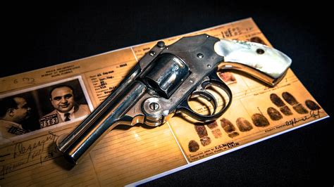 Gangster Al Capone's pearl-handled pistol now displayed at Las Vegas ...