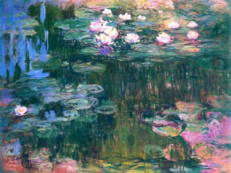 Water Lilies - Claude Monet - WikiArt.org - encyclopedia of visual arts