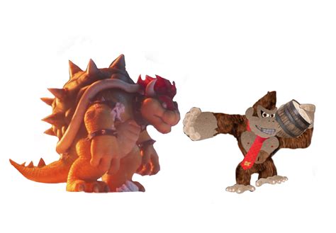 Bowser Vs Donkey Kong Movie Art by masedog78 on DeviantArt