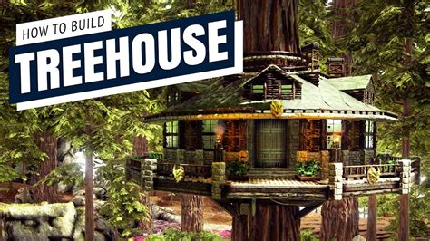 Ark: How To Build A Treehouse - YouTube