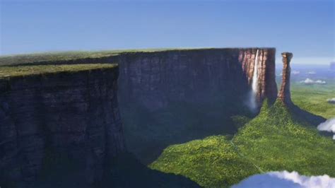 Paradise Falls, Venezuala - Via UP