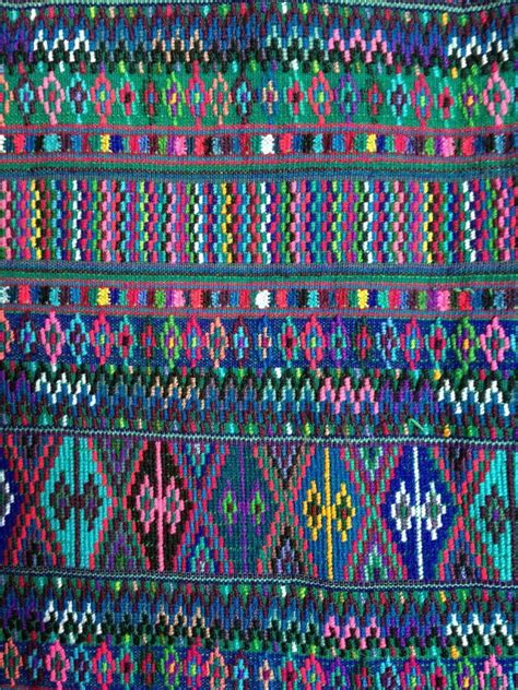 A beautiful textile from Guatemala, an amazing palette of colors. # ...