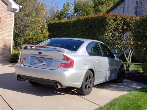 Alright folks. This is my 2006 subaru legacy 2.5i. Added custom borla ...