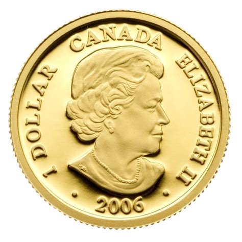 2006 Canadian $1 Gold Louis 1/20 oz Pure Gold Coin