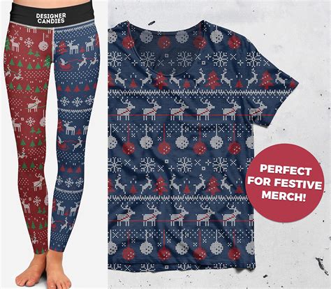 Christmas Sweater Patterns on Behance