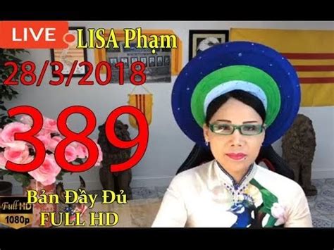 LISA PHẠM 3 sạch Phải cháy cho cháy : Khai Dân Trí - Lisa Phạm Số 389 Live stream 19h VN (8h ...