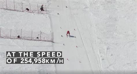 Watch: New World Speed Skiing Record Set | 158.4 MPH | Unofficial Networks