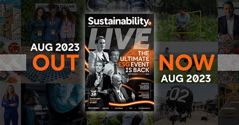 Sustainability Magazine on LinkedIn: Sustainability Magazine - August 2023