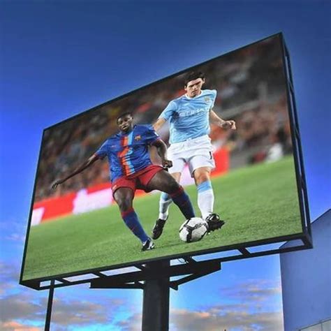 Jayk Pole Mounted Outdoor LED Video Display Board, Dimension: 8 X 15ft at Rs 4300/square feet in ...