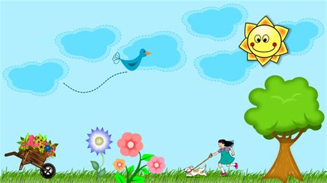 Pretty Garden Background | Free Images at Clker.com - vector clip art ...