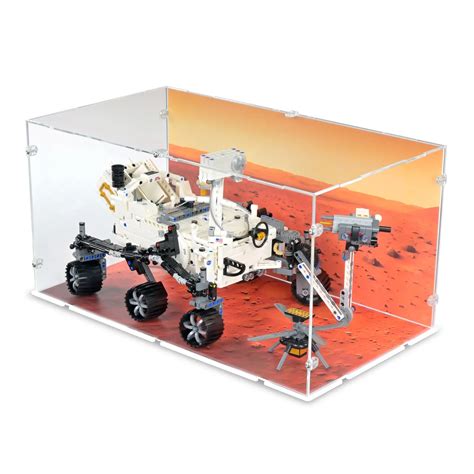 Acrylic Display Case for LEGO NASA Mars Rover Perseverance | iDisplayit