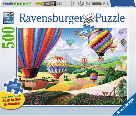 Ravensburger Brilliant Balloons Large Format Jigsaw Puzzle (500 Piece) - Ravensburger - Dancing ...