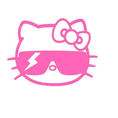 Hello Kitty 01 svg free, Cricut svg Free vector files 011