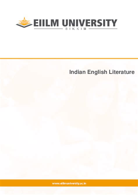 (PDF) Indian English Literature | alex chand - Academia.edu