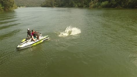 Hawkesbury River Camping Session - Jet Ski Fun - YouTube