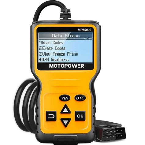 Buy MOTOPOWER MP69033 OBD2 Scanner Car Engine Fault Code Reader Engine System Diagnostic Tools ...