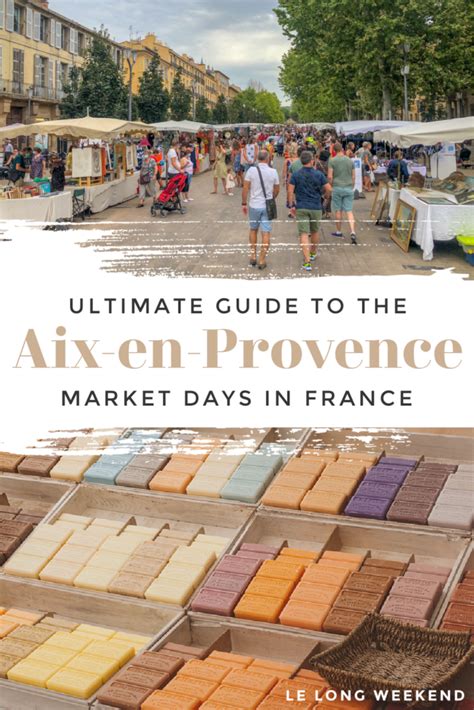 Aix-en-Provence Market Days - An Insider's Guide!