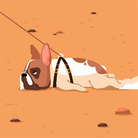 Walking My Dog - Animated Gif on Behance | Dog animation, Animated gif, Motion design animation