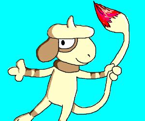 Shiny Smeargle - Drawception