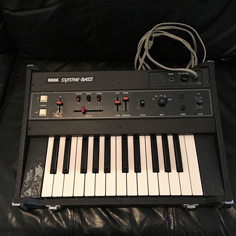 MATRIXSYNTH: Korg Synthe-Bass SB-100 Analog Synthesizer SN 780372