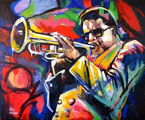 Jazz Painting by Fernando Toledo | Saatchi Art