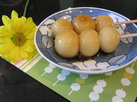 Japanese Recipes: Mitarashi Dango