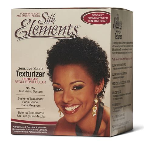 Silk Elements No-Lye No-Mix Texturizer System Regular | Textured hair, Short natural hair styles ...