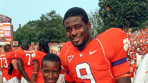 College football player from Clemson talks about movie of his life