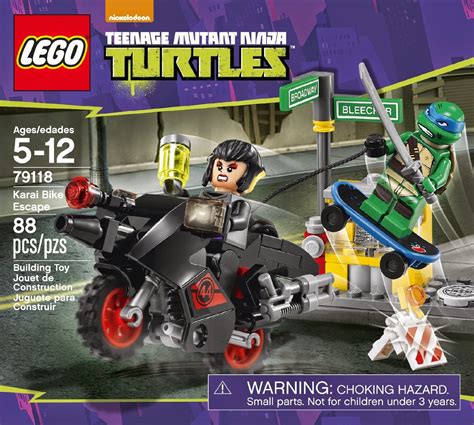 The Minifigure Collector: Lego and Mega Bloks- Teenage Mutant Ninja Turtles - Sets and Minifigures