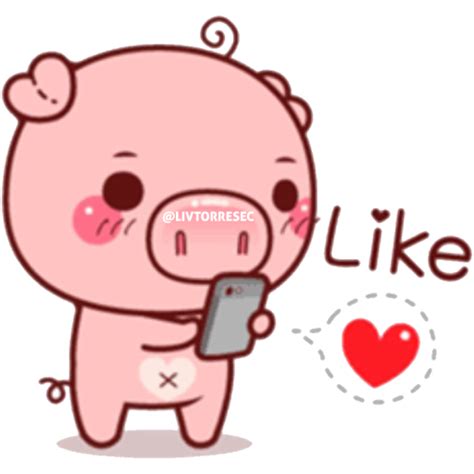 Sticker Maker - PINK PIG 2