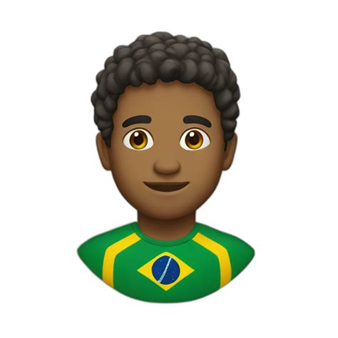 Brazil flag airplane | AI Emoji Generator