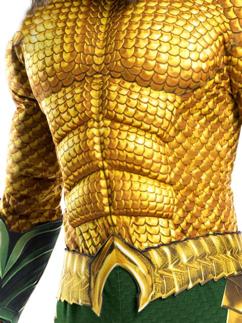 AQUAMAN DELUXE COSTUME, ADULT - Costume Wonderland