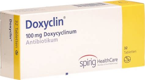 Doxyclin Tabletten 100mg (neu) 32 Stück in der Adler Apotheke