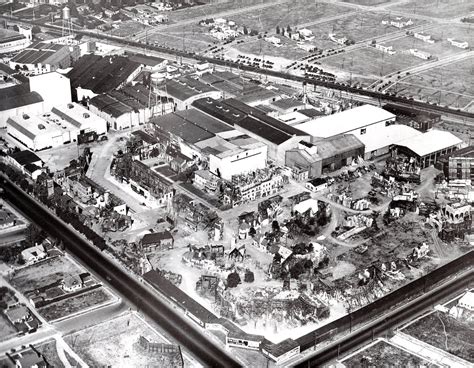 Metro-Goldwyn-Mayer movie studio Lot One showing the back lot, Culver City, Los Angeles, 1932