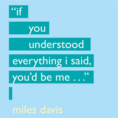 visualsyntax – miles davis quote