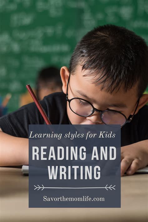 Reading and Writing Learning Style for Kids- Everything You Need to Know | Learning styles ...