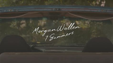 Morgan Wallen - "7 Summers" (Official Music Video)